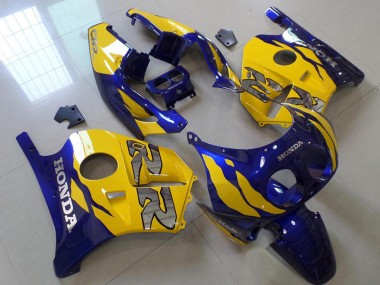 1991-1998 Blue Yellow Honda CBR250RR MC22 Motor Bike Fairings UK Stores