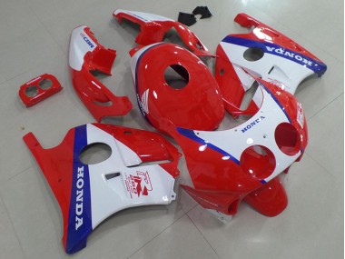 1991-1998 Blue Red White Honda CBR250RR MC22 Replacement Motorcycle Fairings UK Stores