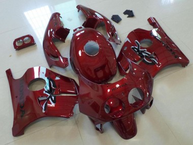 1991-1998 Dark Red Honda CBR250RR MC22 Bike Fairing Kit UK Stores