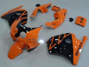 1991-1998 Orange Black Honda CBR250RR MC22 Motorcycle Fairings Kit UK Stores