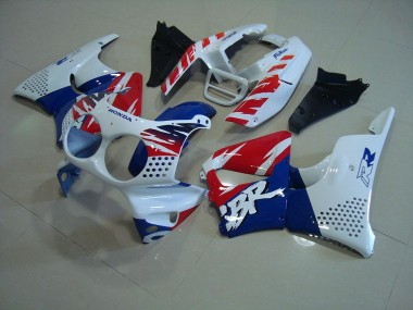 1992-1993 White Blue Red Honda CBR900RR 893 Motorcycle Fairing Kit UK Stores