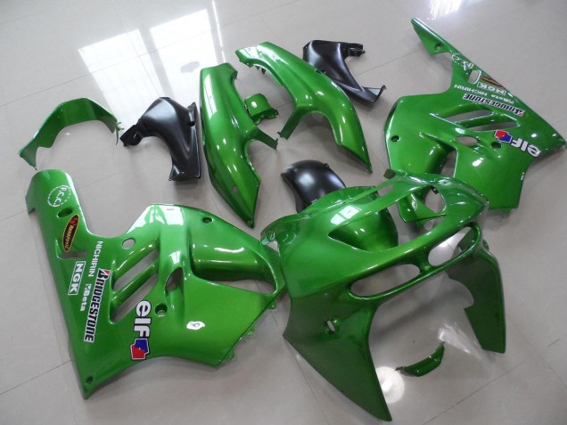 1994-1997 Green Kawasaki ZX9R Bike Fairing Kit UK Stores