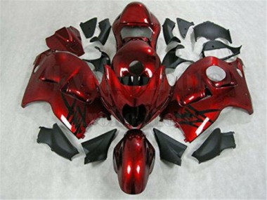 1996-2007 Red Black Suzuki GSXR 1300 Hayabusa Motorcycle Fairing UK Stores