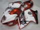 1996-2007 Orange White Black Suzuki GSXR 1300 Hayabusa Bike Fairings UK Stores