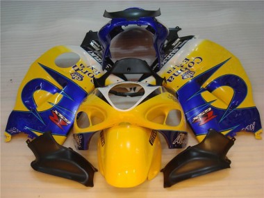 1996-2007 Ellow Blue Suzuki GSXR 1300 Hayabusa Bike Fairings UK Stores