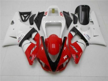 1998-1999 Red White Yamaha YZF R1 Motorcycle Replacement Fairings UK Stores