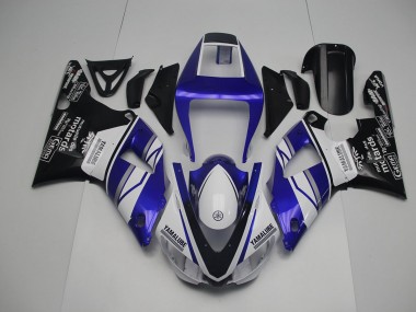 1998-1999 Blue White Black Yamaha YZF R1 Motorbike Fairings UK Stores