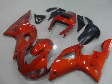 1998-1999 Dark Orange Yamaha YZF R1 Motorcycle Fairing UK Stores