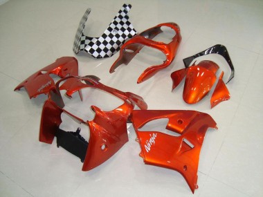 2000-2001 Orange Kawasaki ZX9R Motorbike Fairings UK Stores