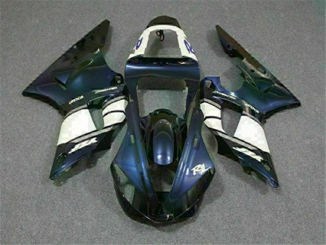 2000-2001 Blue Yamaha YZF R1 Motorcycle Fairing Kits UK Stores