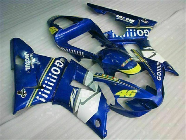 2000-2001 Blue Yamaha YZF R1 Motor Bike Fairings UK Stores