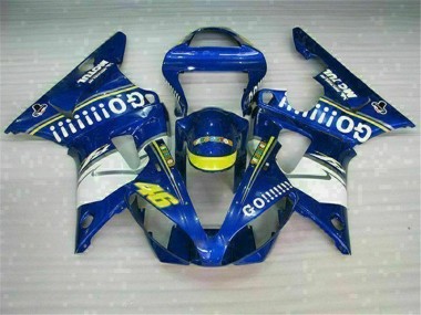 2000-2001 Blue Yamaha YZF R1 Motor Bike Fairings UK Stores