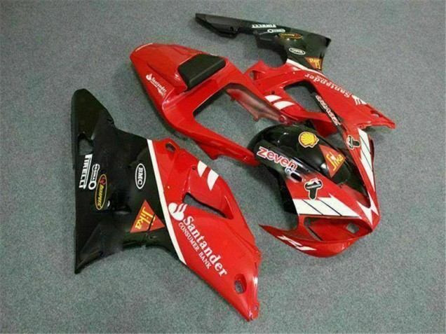 2000-2001 Red Yamaha YZF R1 Motorcycle Fairings Kits UK Stores