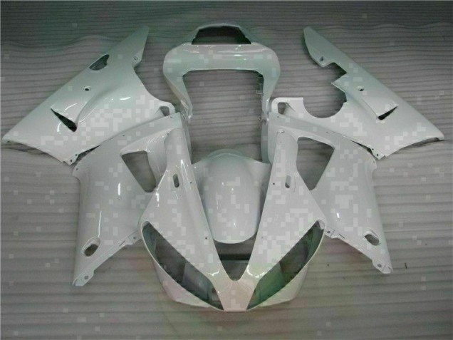 2000-2001 White Yamaha YZF R1 Replacement Fairings UK Stores