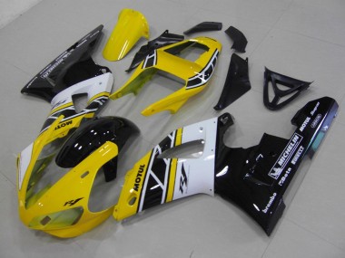 2000-2001 Yellow Anniversary Yamaha YZF R1 Motorbike Fairing Kits UK Stores