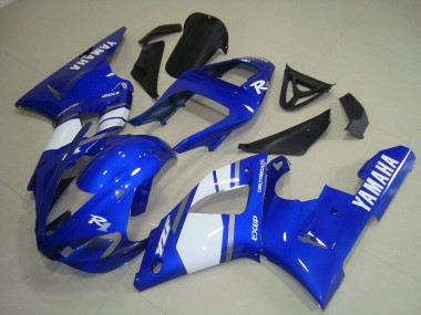 2000-2001 Blue White Yamaha YZF R1 Motorcycle Fairings & Bodywork UK Stores