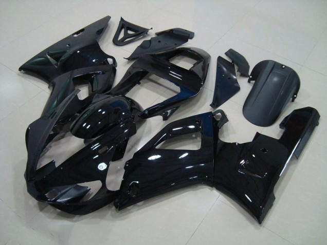 2000-2001 Black Yamaha YZF R1 Motorcycle Fairing Kits UK Stores