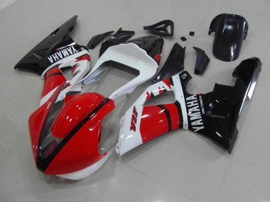 2000-2001 Red Black White Race Version Yamaha YZF R1 Motorcycle Replacement Fairings UK Stores