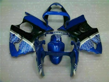 2000-2002 Blue Kawasaki ZX6R Motorcylce Fairings UK Stores