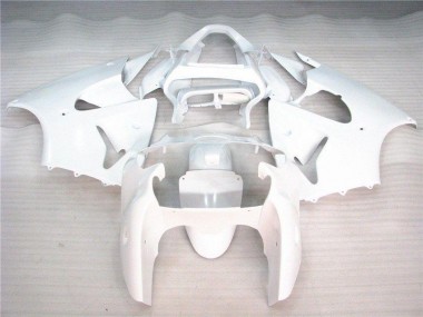 2000-2002 Glossy White Kawasaki ZX6R Bike Fairing UK Stores