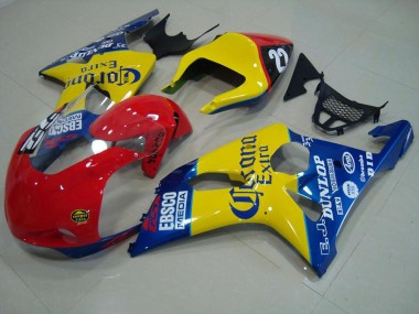 2000-2002 Red Yellow Blue Corona Race Suzuki GSXR 1000 Motorbike Fairings UK Stores