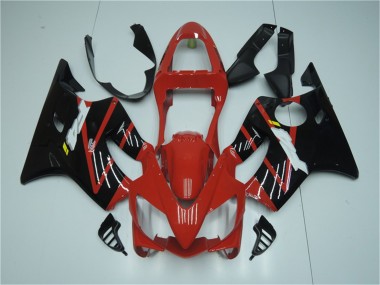 2001-2003 Red Black Honda CBR600 F4i Motorcycle Fairing Kit UK Stores