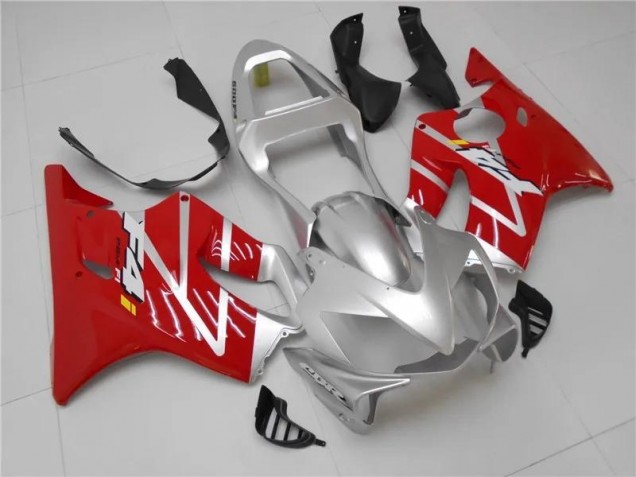 2001-2003 Silver Red Honda CBR600 F4i Bike Fairings UK Stores