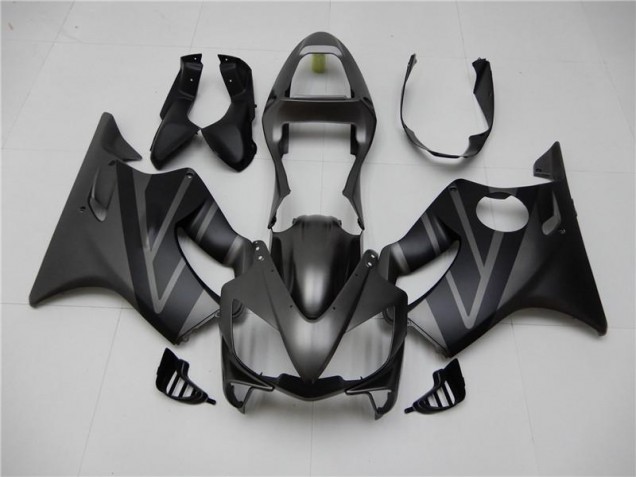 2001-2003 Matte Black Grey Honda CBR600 F4i Replacement Motorcycle Fairings UK Stores