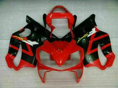 2001-2003 Red Black Honda CBR600 F4i Motorcycle Fairings Kits UK Stores