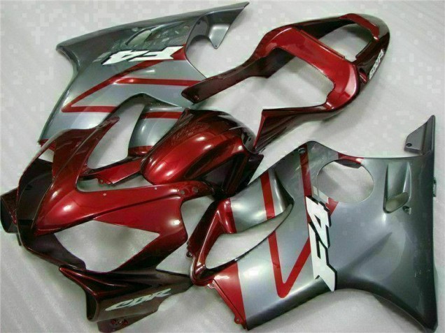 2001-2003 Red Silver Honda CBR600 F4i Moto Fairings UK Stores