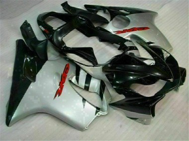 2001-2003 Black Silver Honda CBR600 F4i Bike Fairing Kit UK Stores