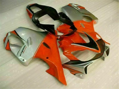 2001-2003 Red Silver Honda CBR600 F4i Motorcycle Fairing Kits UK Stores