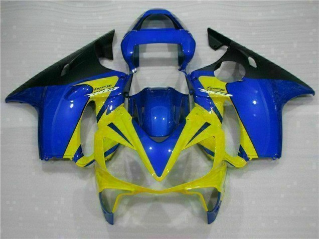 2001-2003 Yellow Blue Honda CBR600 F4i Bike Fairings UK Stores