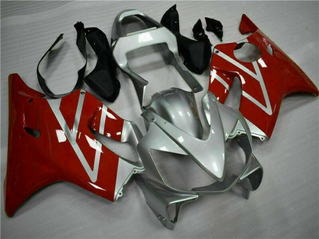 2001-2003 Red Silver Honda CBR600 F4i Motor Bike Fairings UK Stores