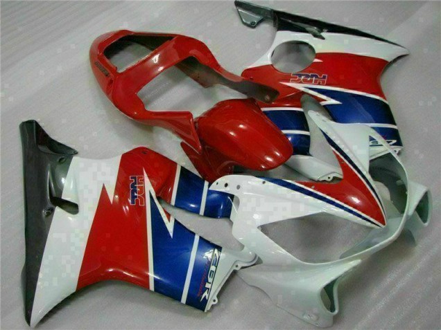 2001-2003 Red White Blue Honda CBR600 F4i Replacement Motorcycle Fairings UK Stores