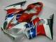 2001-2003 Red White Blue Honda CBR600 F4i Replacement Motorcycle Fairings UK Stores