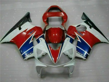 2001-2003 Red White Blue Honda CBR600 F4i Replacement Motorcycle Fairings UK Stores