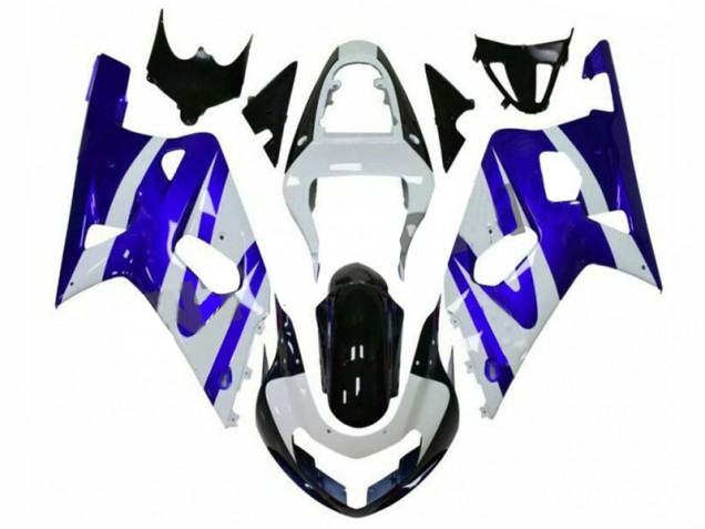 2001-2003 Blue White Suzuki GSXR 600/750 Motorcylce Fairings UK Stores