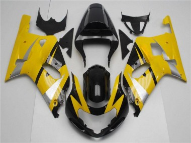 2001-2003 Yellow Black Suzuki GSXR 600/750 Bike Fairings UK Stores