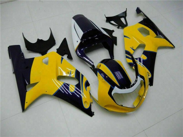 2001-2003 Yellow Suzuki GSXR 600/750 Bike Fairings UK Stores