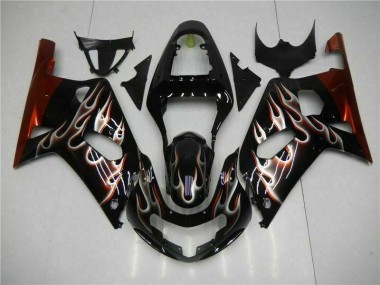 2001-2003 Black Suzuki GSXR 600/750 Motorcycle Bodywork UK Stores