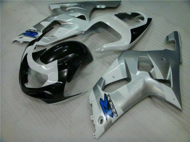 2001-2003 Silver Black Suzuki GSXR 600/750 Motorbike Fairing Kits UK Stores