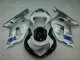 2001-2003 Silver Black Suzuki GSXR 600/750 Motorbike Fairing Kits UK Stores