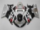 2001-2003 Silver Suzuki GSXR 600/750 Motorcycle Fairings Kits UK Stores