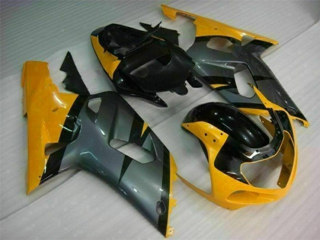 2001-2003 Black Yellow Suzuki GSXR 600/750 Bike Fairing UK Stores