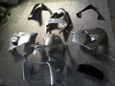 2002-2003 Silver Glossy Black Kawasaki ZX9R Motorcycle Fairing Kits UK Stores