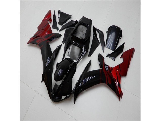 2002-2003 Black Red Yamaha YZF R1 Motorcycle Fairing UK Stores