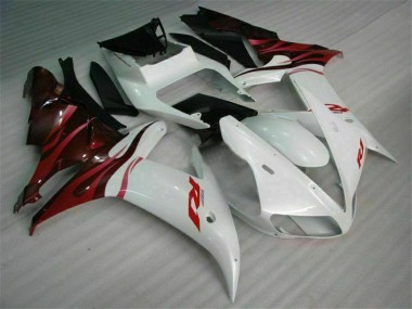 2002-2003 White Yamaha YZF R1 Bike Fairing Kit UK Stores