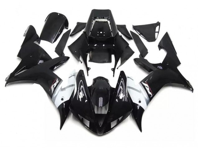 2002-2003 Black White Yamaha YZF R1 Motor Bike Fairings UK Stores