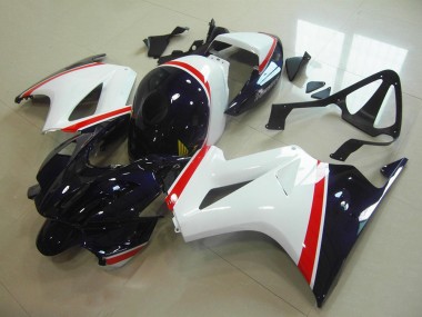 2002-2013 White Dark Blue Honda VFR800 Motorbike Fairing UK Stores